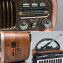 Радиоприёмник GOLON RX-BT618S, Bluetooth, USB, SD, солнечная панель