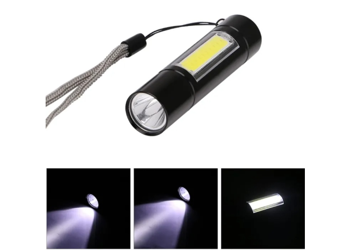 Ручной фонарь C805 с боковой LED-панелью