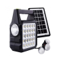 Портативная станция для зарядки GD 105, с солнечной панелью и 3 LED лампами