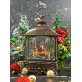 XMAS Новогодний ночник «Винтажный фонарь» WDL-24073A (27 см)