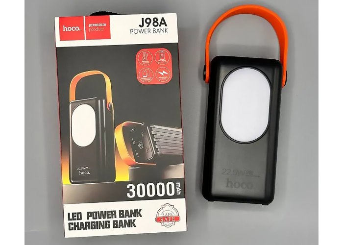 Портативный аккумулятор Power Bank Hoco J98A, 30000 мАч