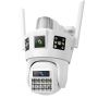 IP-камера видеонаблюдения SD39 (2 объектива, 4G, APP V380pro)