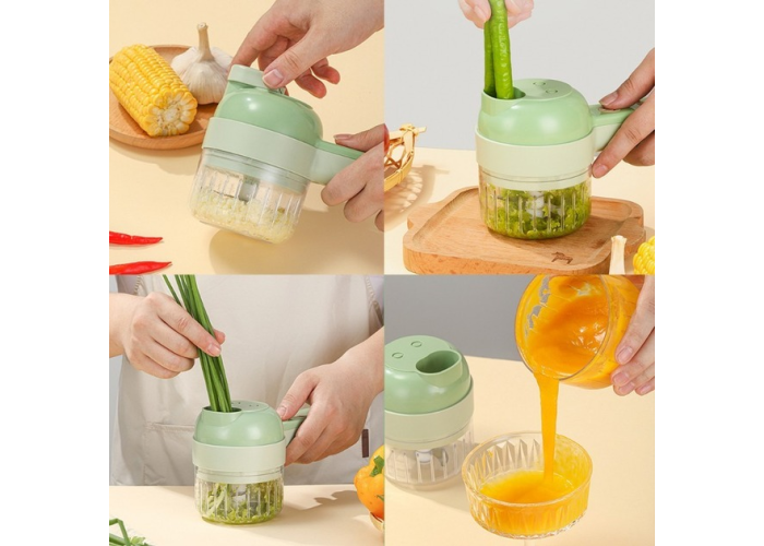 Аккумуляторная овощерезка FOOD CHOPPER Catling 4 в 1