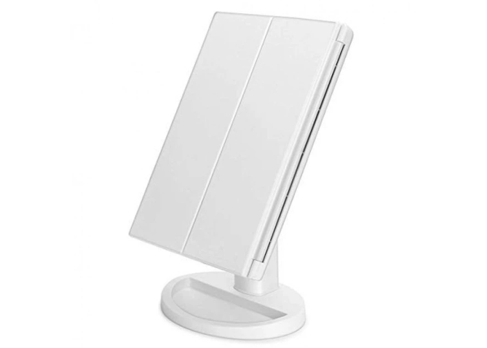 Зеркало косметическое SUPERSTAR Magnifying Mirror, складное, с LED-подсветкой