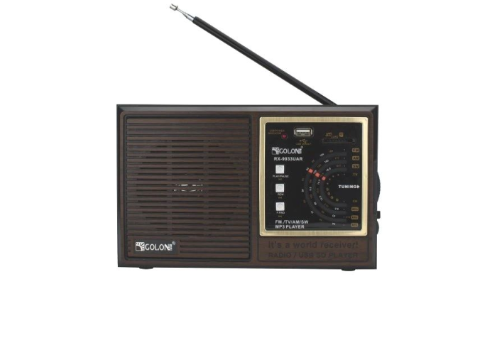Радиоприёмник GOLON RX-9933UAR, FM/AM/SW/TV, USB/SD, MP3