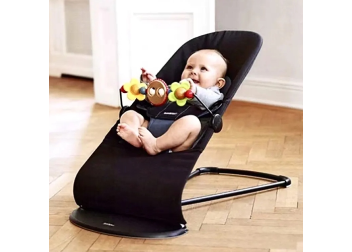 Кресло-качалка для младенцев BABY CHAIR, детский шезлонг