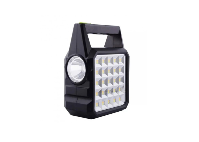 Портативная станция для зарядки GD 105, с солнечной панелью и 3 LED лампами
