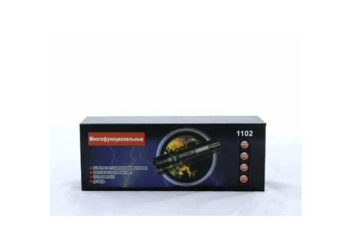 Фонарик ручной Bailong BL-1102, с функцией отпугивателя, аккумуляторный