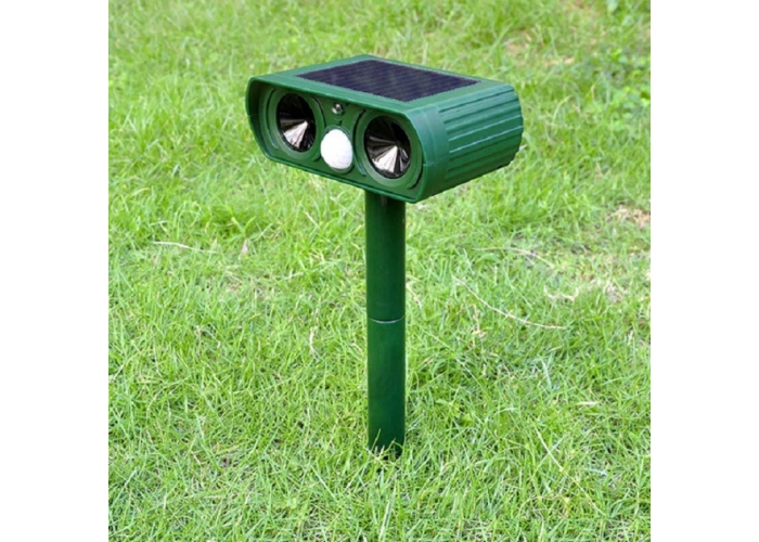 Ультразвуковой отпугиватель животных PestBye Garden Protector, на солнечной батарее