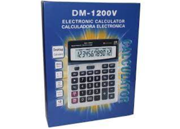 Бухгалтерский настольный калькулятор DM-1200V