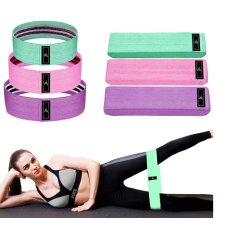 Набор тканевых фитнес резинок Hip Resistance Band