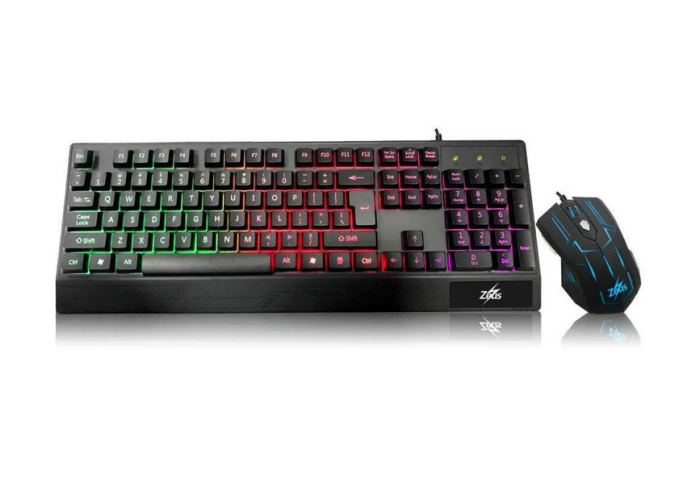 Клавиатура LED GAMING KEYBOARD+Mouse M-710 4958