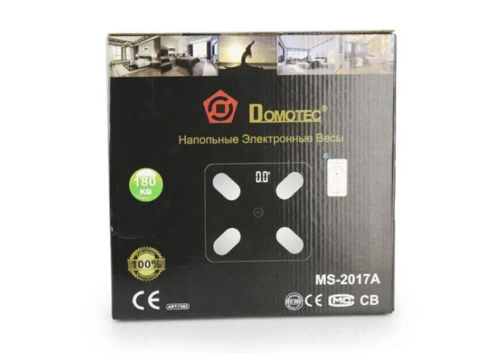 Весы напольные DOMOTEC MS-2017 180кг Smart APP