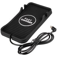 Силиконовый коврик с беспроводной зарядкой и подставкой FAST WIRELESS CHARGING C7