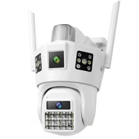 IP-камера видеонаблюдения SD39 (2 объектива, 4G, APP V380pro)