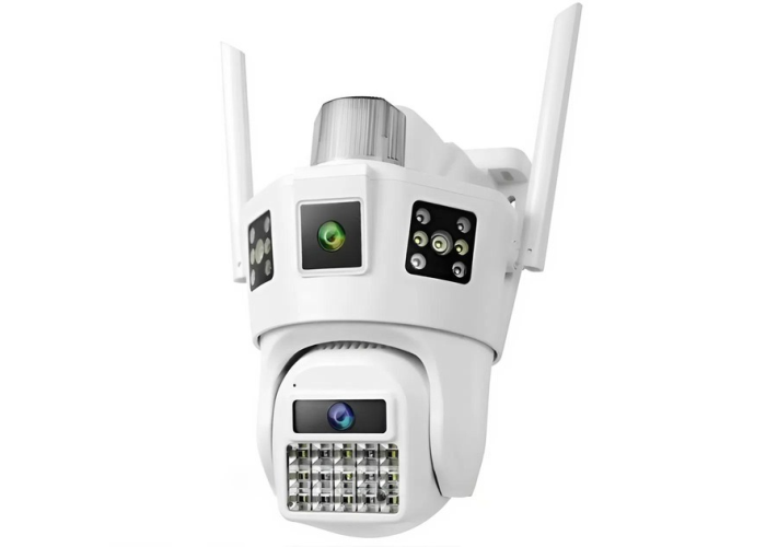 IP-камера видеонаблюдения SD39 (2 объектива, 4G, APP V380pro)