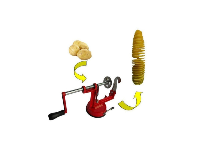Машинка для нарезки картофеля спиралью Spiral Potato Slicer