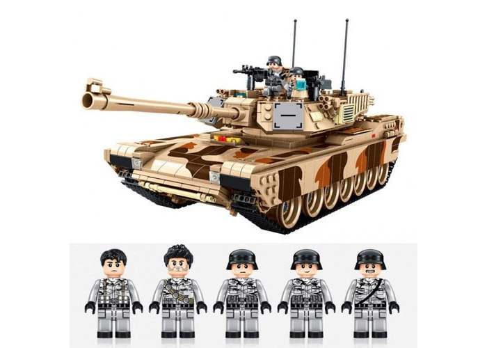 Cobi Конструктор Танк M1A2 Абрамс, 632010, 1630 деталей