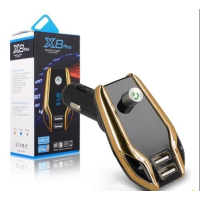 FM модулятор X8 Plus Bluetooth 2 USB AUX трансмиттер