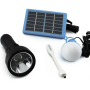 Фонарик ручной Bailong BL YW-038 hand torch +bulb+solar 8408