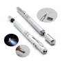 Брелок PEN+LASER ZK‑21L, с фонариком и лазерной указкой