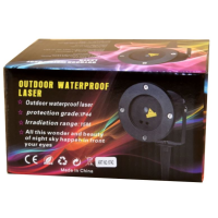 Лазерный звездный проектор Star Shower with remote + 6 photos