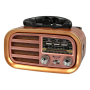Радиоприёмник GOLON RX-BT638, Bluetooth, USB, SD, съёмный аккумулятор