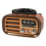 Радиоприёмник GOLON RX-BT638, Bluetooth, USB, SD, съёмный аккумулятор