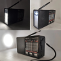 Радиоприёмник GOLON RX-8866, аккумуляторный, USB, SD, LED-фонарь, 8 диапазонов