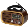 Радиоприёмник GOLON RX-BT638, с аккумулятором, Bluetooth, USB и SD