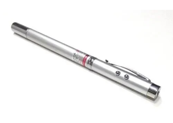 Брелок PEN+LASER ZK‑21L, с фонариком и лазерной указкой
