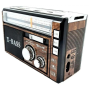 Радиоприемник Golon RX-381BT, , Bluetooth, USB/SD, LED-фонарь