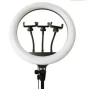 Кольцевая лампа QX-360, 14" (36 см), LED, 3 режима света, USB, крепление для штатива и телефона
