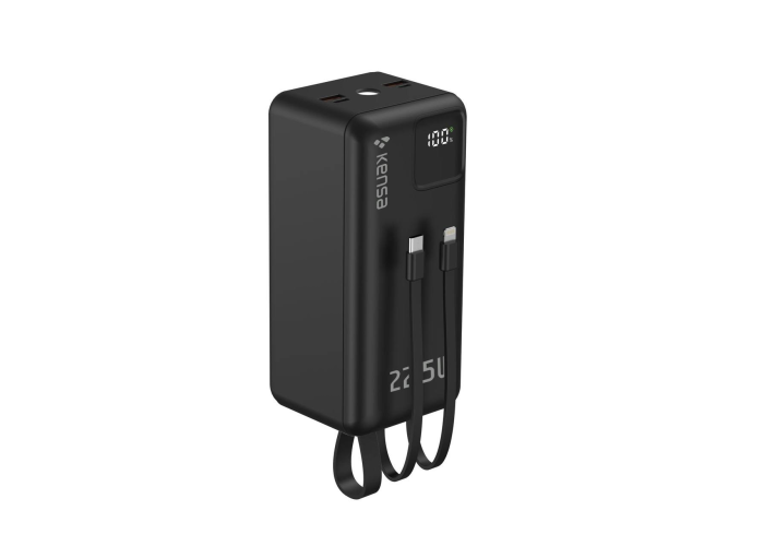 Повербанк Kensa KP-91, 50000 мА·ч, PD 30 W, QC/SCP 22.5 W
