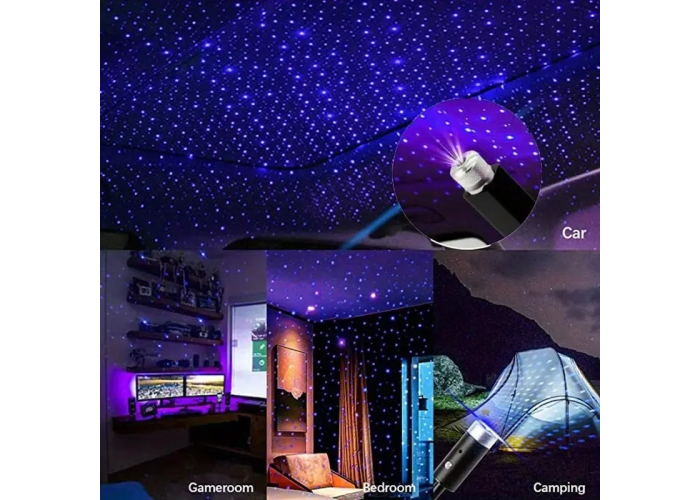 Лазерное освещение Star Decoration Lamp от USB