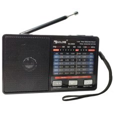 Радиоприёмник GOLON RX-8866, аккумуляторный, USB, SD, LED-фонарь, 8 диапазонов