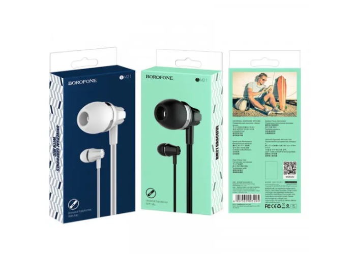 Наушники BOROFONE BM21 Graceful universal earphones