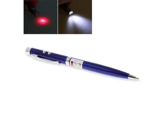 Брелок PEN+LASER ZK‑21L, с фонариком и лазерной указкой