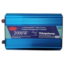 Преобразователь напряжения WX-2100, 2000 Вт, чистая синусоида, с функцией зарядки