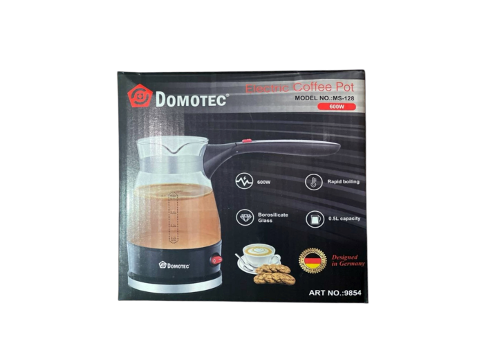 Электрическая турка Domotec MS-128, 600 Вт, 0.5 л