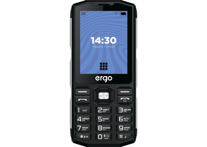 Мобильный телефон ERGO E282 Dual Sim Black