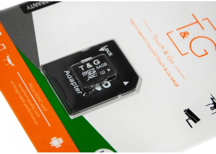 Карта памяти MicroSD с переходником 64 Gb