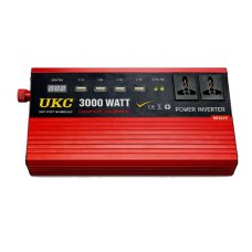 Преобразователь напряжения UKC 3000W 12V → 220V, автомобильный инвертор