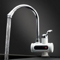 Проточный водонагреватель с LED-дисплеем, 3 кВт
