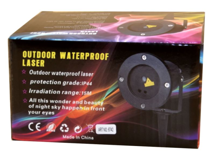 Лазерный звездный проектор Star Shower with remote + 6 photos