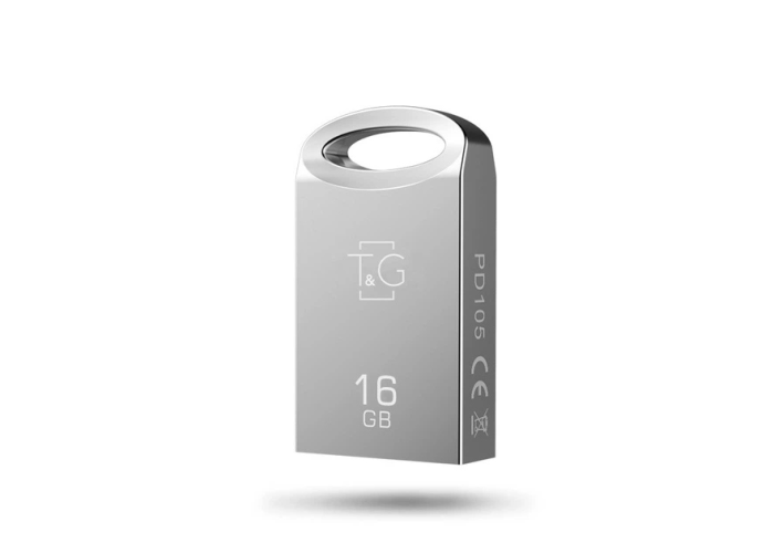 USB флешка, 16 ГБ, металлический корпус