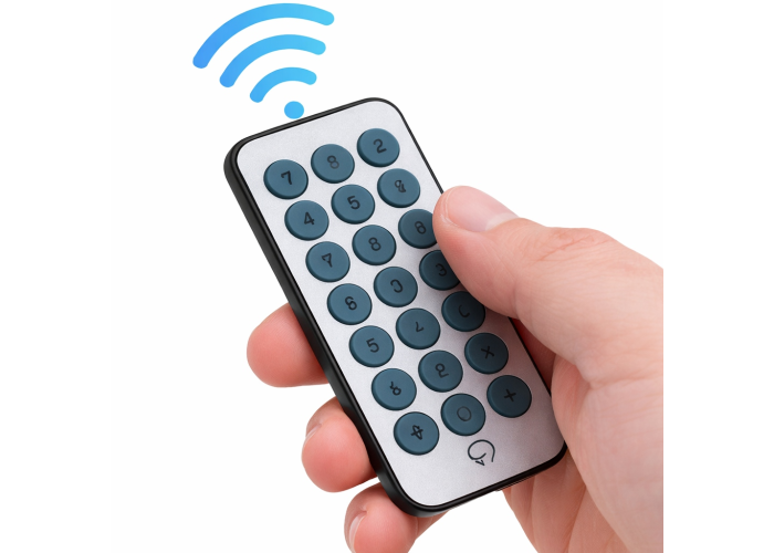 Настенные часы с Bluetooth и пультом управления 2828, LED-дисплей