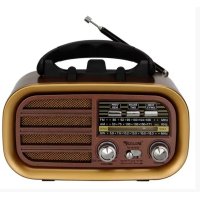 Радиоприёмник GOLON RX-BT638, с аккумулятором, Bluetooth, USB и SD