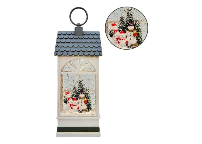XMAS Новогодний ночник «Фонарь» WDL-24074B (27,3 см)