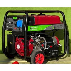 Бензиновый генератор B-ION RD6600E, 6.0 кВт, 27 л, электрозапуск, 13 л.с.